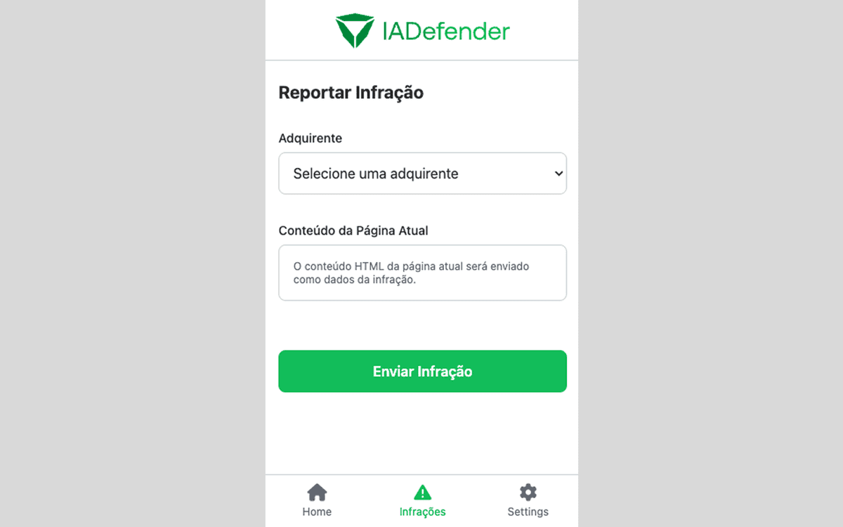 IA Defender Chrome Extension Screenshot 3